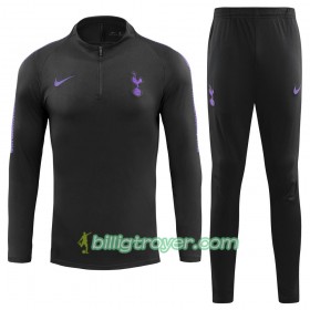 Tottenham Hotspur Trenings Collegegenser Set Svart 2018/19